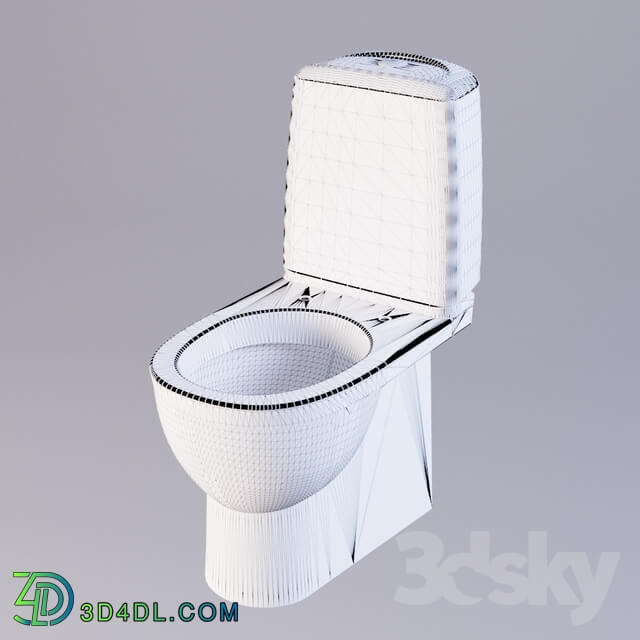 Toilet and Bidet - WC Sanita Luxe Best