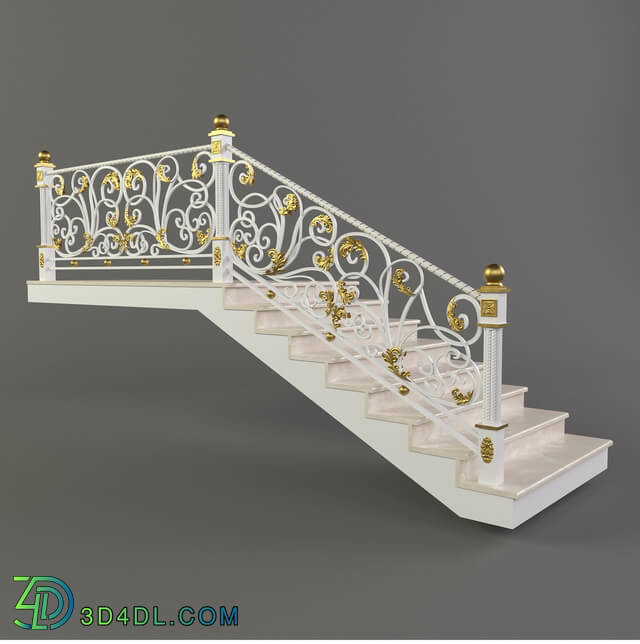 Staircase - Forged stairs 2