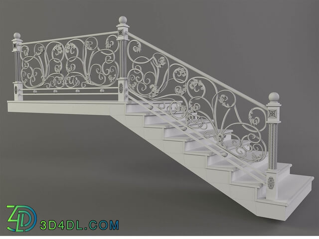 Staircase - Forged stairs 2