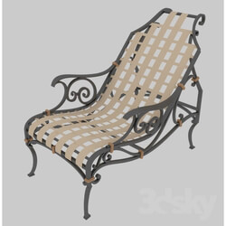 Arm chair - wrought armchair 