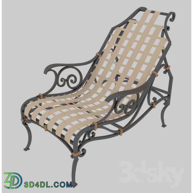 Arm chair - wrought armchair