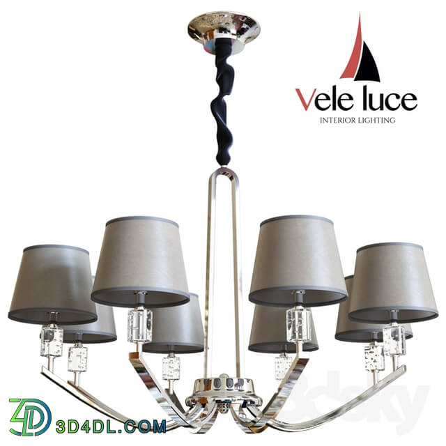 Ceiling light - Suspended chandelier Vele Luce Salvia VL1033L08