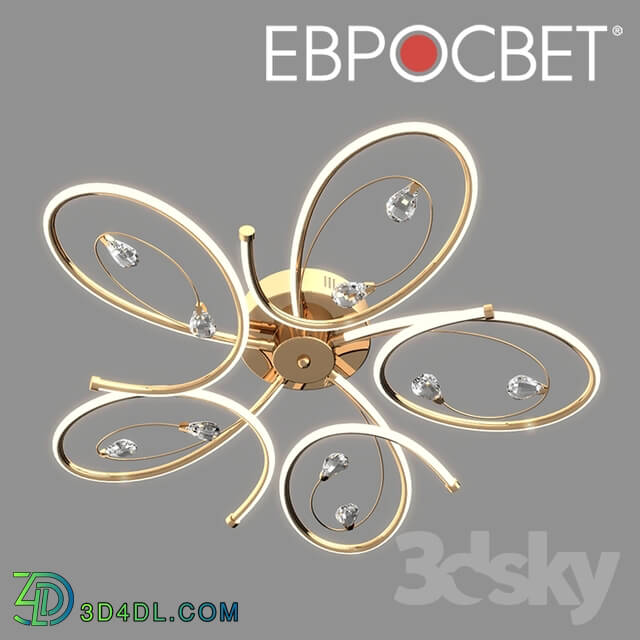 Ceiling light - OHM LED Ceiling Light Eurosvet 90099_5 Saona