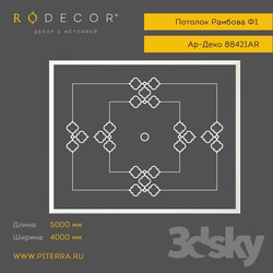 Decorative plaster - Ceiling RODECOR Rambov F1 88421AR 