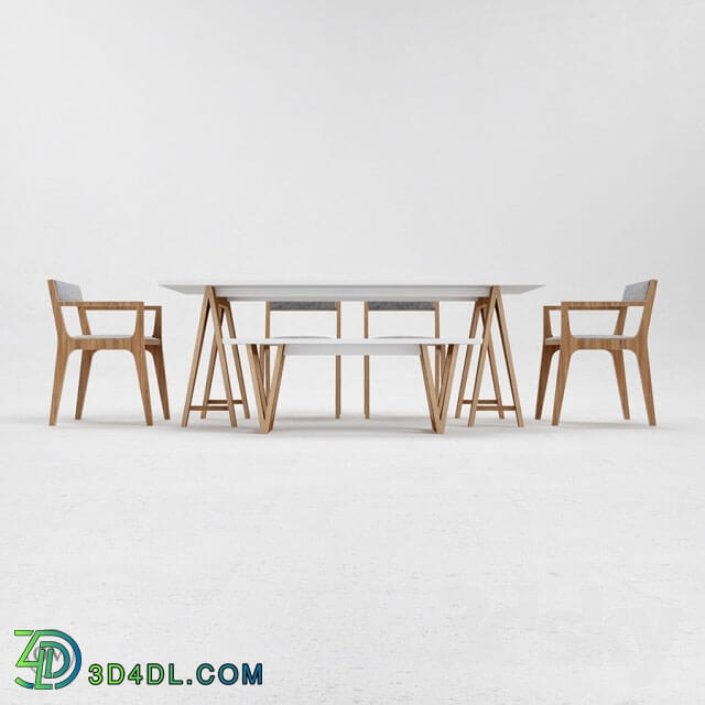 Table _ Chair - ODESD2 T1 _ C2 _ C1 _ B2