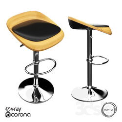 Chair - OM bar stool LOU by Montly 