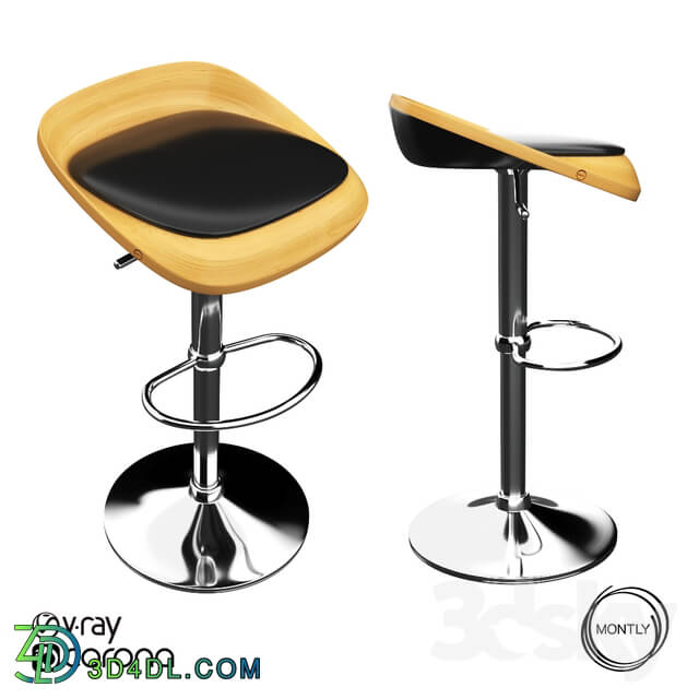 Chair - OM bar stool LOU by Montly