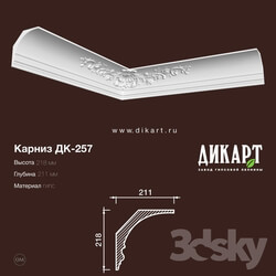 Decorative plaster - www.dikart.ru Dk-257 218Hx211mm 25.6.2019 
