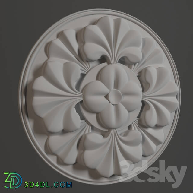 Decorative plaster - Socket