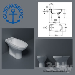 Toilet and Bidet - gustavsberg nordic bidets are 2100 