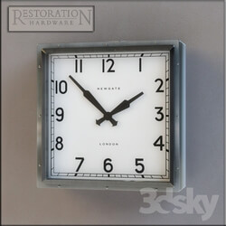 Other decorative objects - Restoration Hardware VINTAGE LONDON CLOCK 