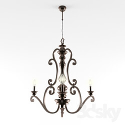 Ceiling light - Kichler Mithras Mini Chandelier 3 Candles 