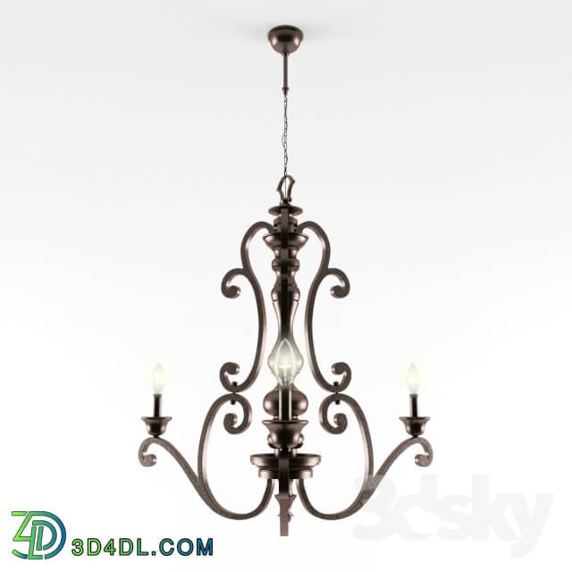 Ceiling light - Kichler Mithras Mini Chandelier 3 Candles