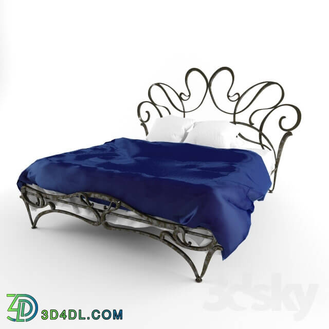 Bed - Bed forged
