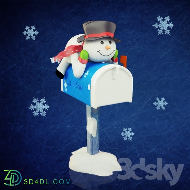 Other decorative objects - Tiny Snowman