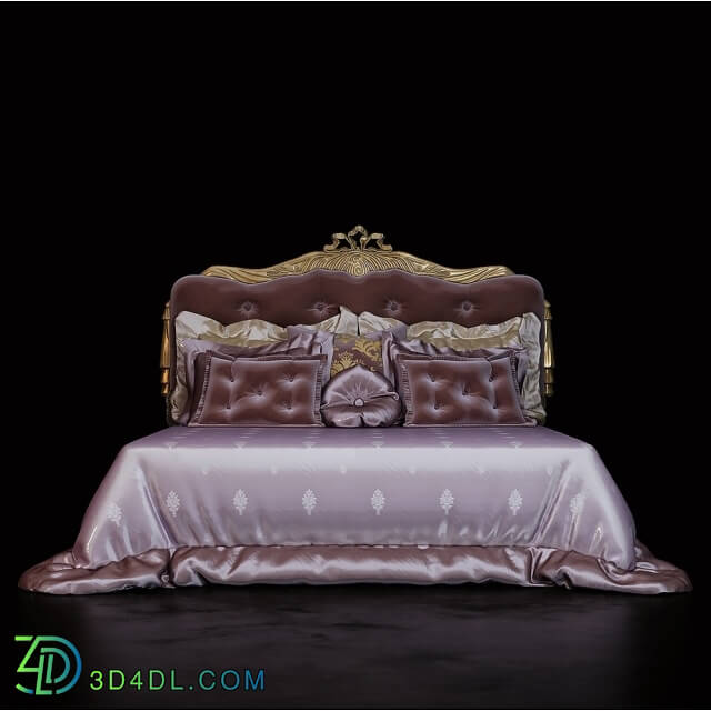 Bed - luxurious bed