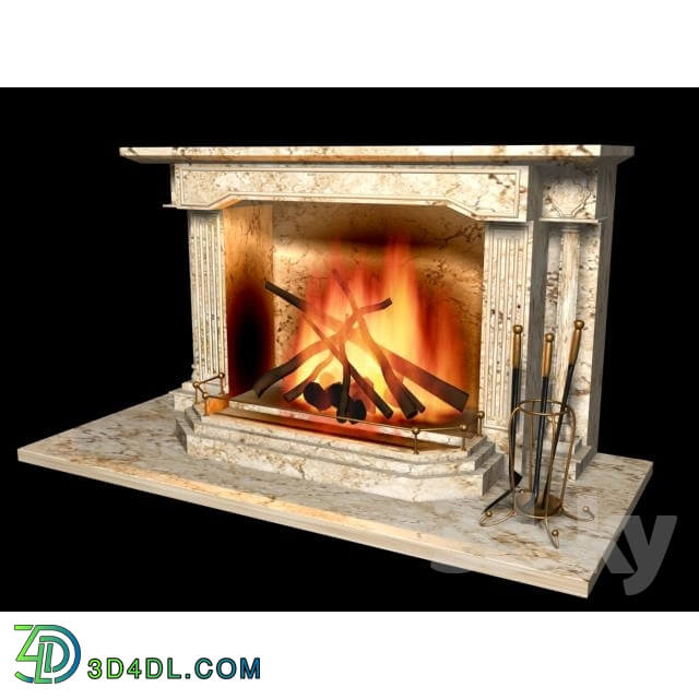 Fireplace - Kamin01