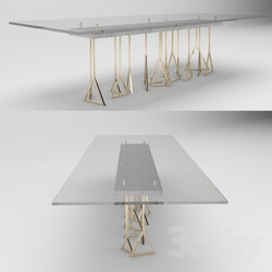 Table - Dinning table triangles 