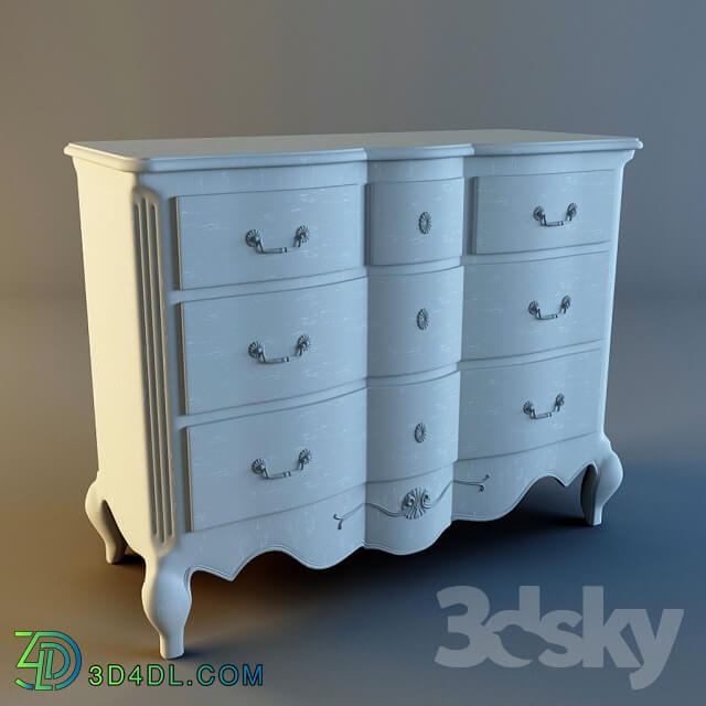 Sideboard _ Chest of drawer - COMMODE Country Corner _Gustavien_
