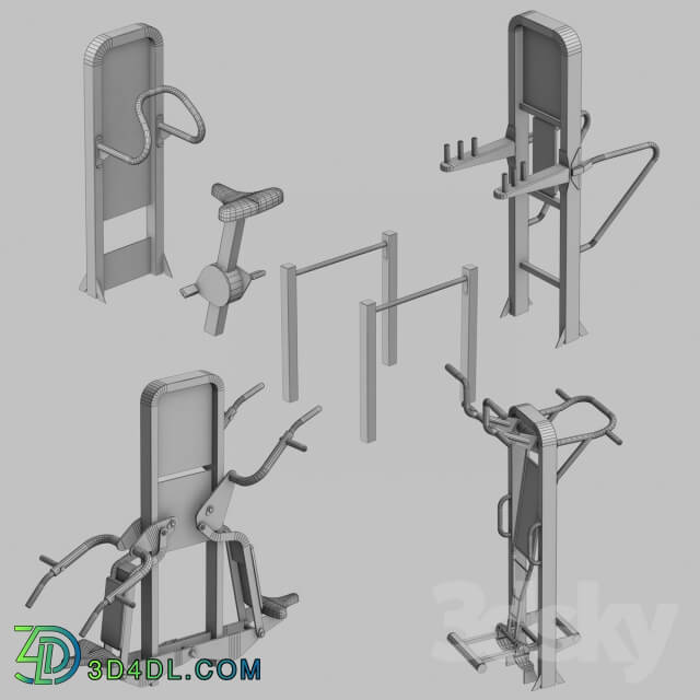 Sports - Outdoor gym equipments