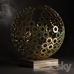 Other decorative objects - gear sphere 
