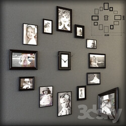 Other decorative objects - Hours of photo frames 