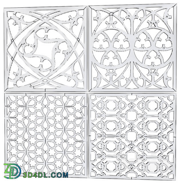 Other decorative objects - Set of decorative panels