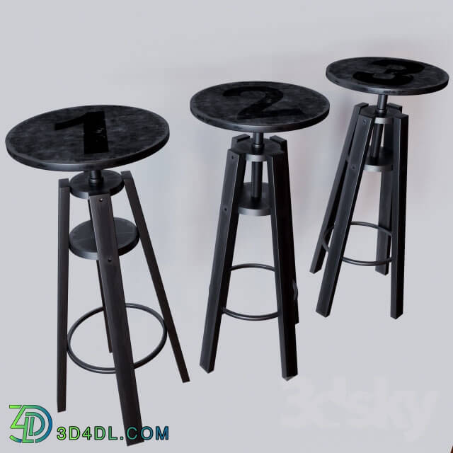 Chair - Industrial barstools