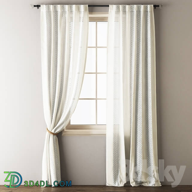 Curtain - Anthropologie Lace Curtains