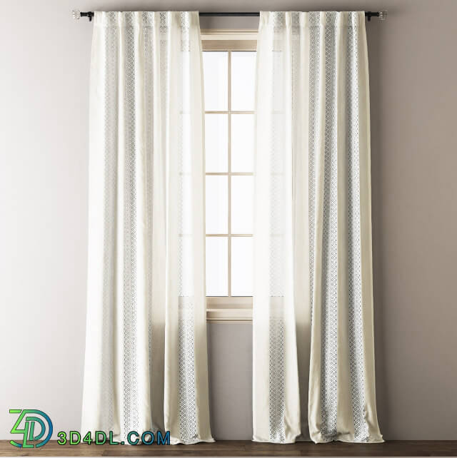 Curtain - Anthropologie Lace Curtains