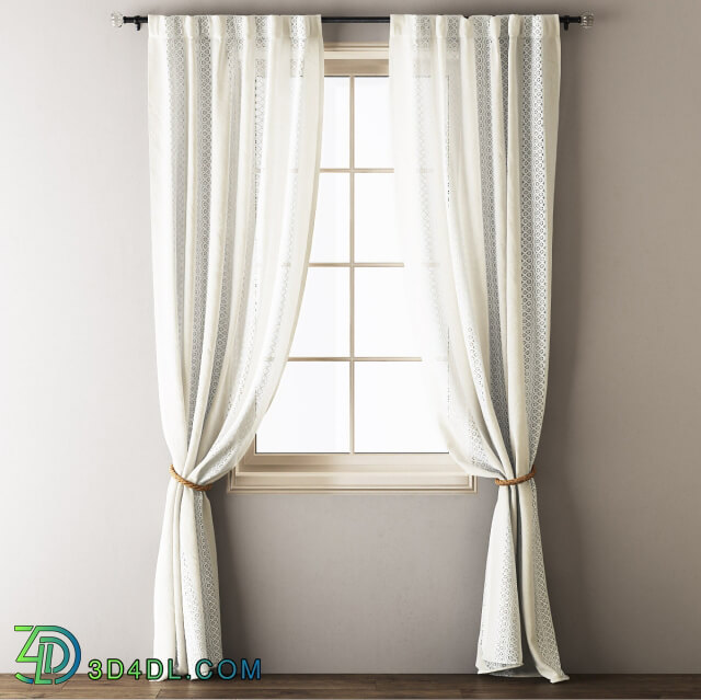 Curtain - Anthropologie Lace Curtains