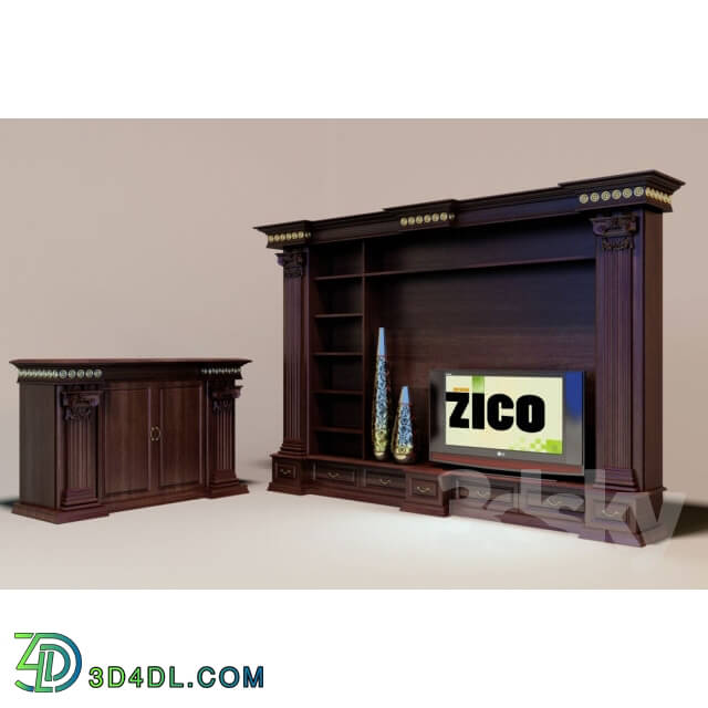 Wardrobe _ Display cabinets - Pedestal Cabinet