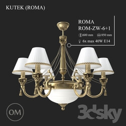 Ceiling light - KUTEK _ROMA_ ROM-ZW-6 _ 1 