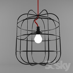 Ceiling light - Dark La Cage S lamp 