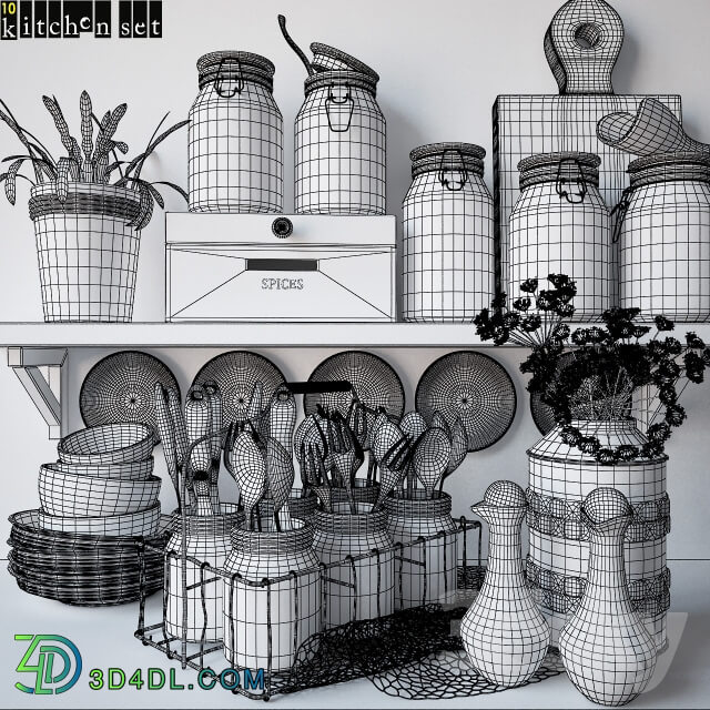 Other kitchen accessories - Kitchen Set - 10