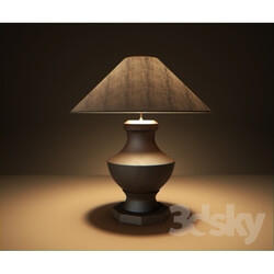 Table lamp - GRAND BALUSTER URN TABLE LAMP 