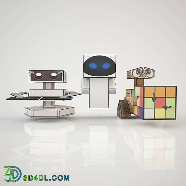 Toy - Cubeecraft - Wall-e