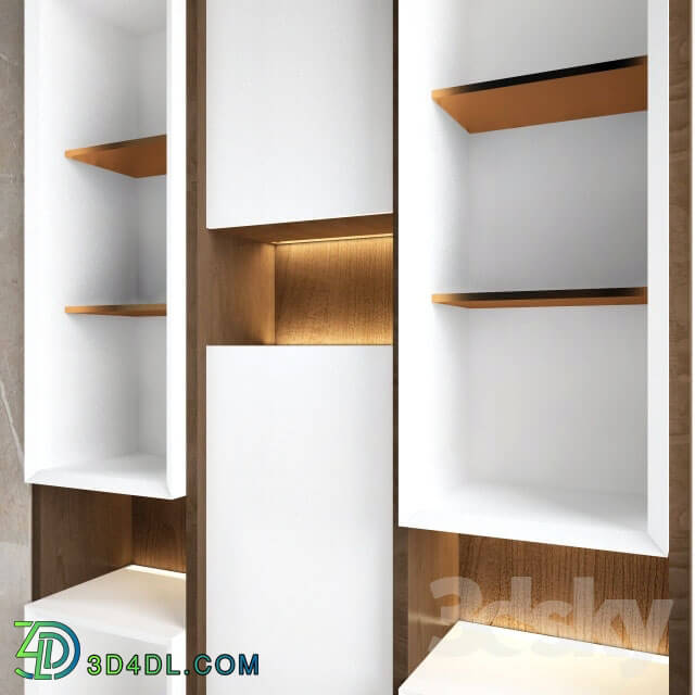 Wardrobe _ Display cabinets - Shelf for decor