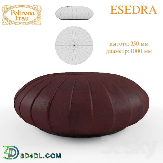 Other soft seating - Ottoman ESEDRA