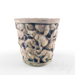 Vase - elephant bowl 