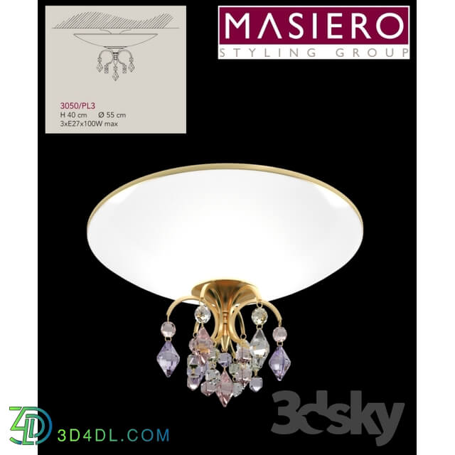 Ceiling light - Emme pi light Masiero 3050pl3