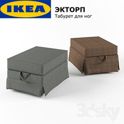 Other soft seating - Footstool IKEA EKTORP 