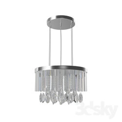 Ceiling light - 93425 Chandelier CALAONDA_ 7x33W _G9__ Ø500_ H1100_ chrome _ crystal 