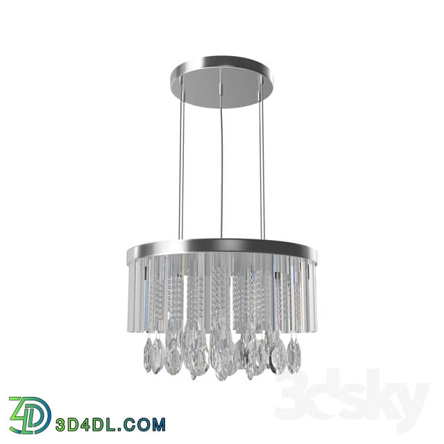 Ceiling light - 93425 Chandelier CALAONDA_ 7x33W _G9__ Ø500_ H1100_ chrome _ crystal