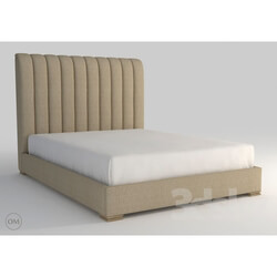 Bed - Harlan queen size bed 5101Q Beige 