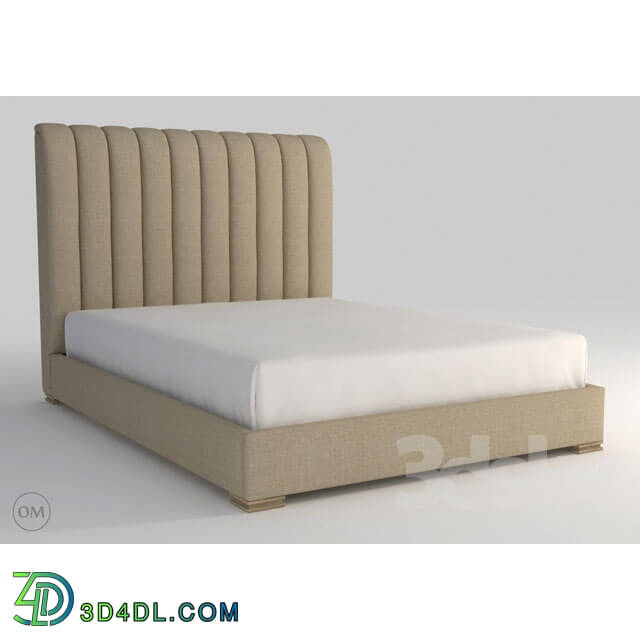 Bed - Harlan queen size bed 5101Q Beige