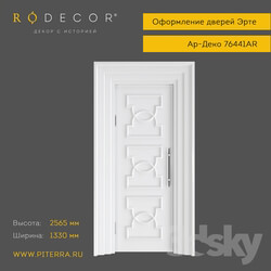 Decorative plaster - Door decoration RODECOR Erte 76441AR 