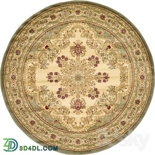 Rug - Round carpet texture