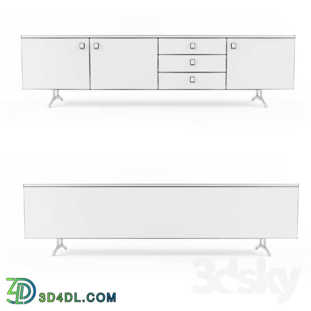 Sideboard _ Chest of drawer - Nobel display wood cabinet