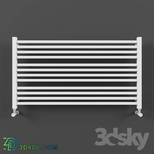 Towel rail - Horizontal heated towel rail from the company Instal-project_ model Stick Level